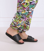 Шлепанцы Just Cavalli - черный(74RB3SZ2ZS786)