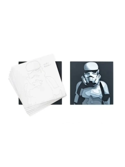 3D Картина по номерам Штурмовик империи, герои Star wars