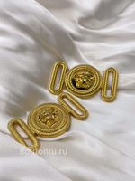 Декоративная пряжка Верс. золотистая