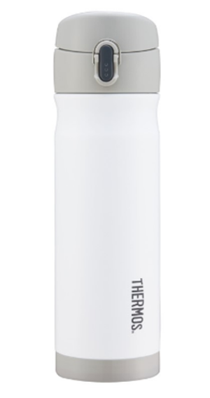Термокружка THERMOS крышка-клапан, нержавейка JMW-500 SGY Белый