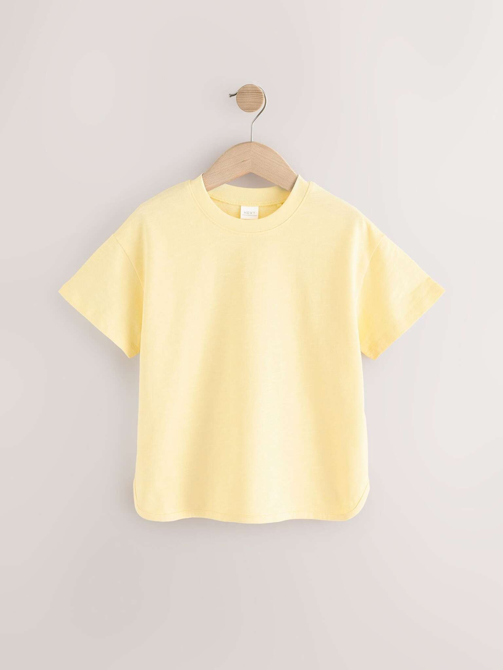 Футболка для девочки Next E65-347, 5 шт., Розовый, Голубой, Серый, Желтый