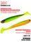 Виброхвосты LJ 3D Series BASARA SOFT SWIM 2.5in (06.35)/PG02 8шт.