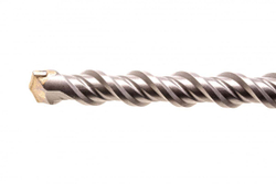 Бур по бетону, двойная спираль, Cobalt W-tip, 18x600 мм, SDS PLUS, серый