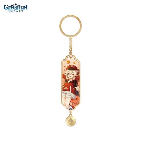 Брелок металический Character Banner Art Metal & Resin Keychain The Spark Knight Klee 6974096535576