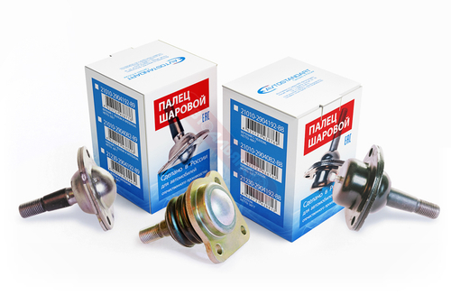 Палец шаровой 2101 верхний с чехлом