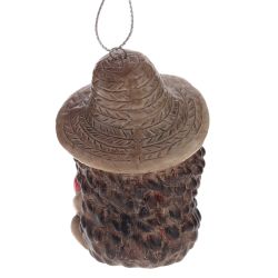 GAEM Изделие декоративное подвесное "Ёжик", L6 W6 H7,5 см, 2в.