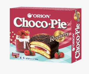 Печенье Choco Pie Raspberry с малиной 6 шт, 180 г