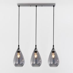 Светильник подвесной (подвес) Rivoli Lily 9122-203 3 х Е27 40 Вт модерн потолочный | Rivoli