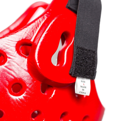 Шлем для тхэквондо ProfSport (усиленная защита) красный