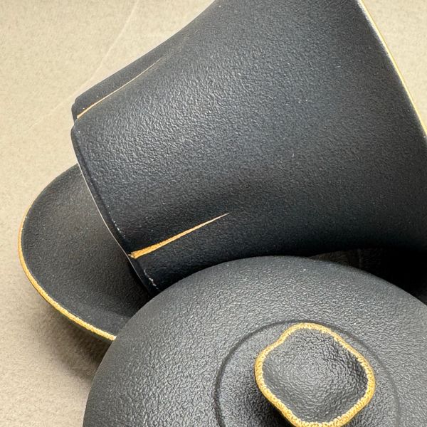 Гайвань черная, фарфор, 150мл