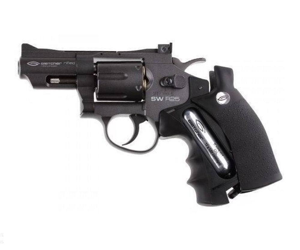 Револьвер пневматический Gletcher SW R25 BOX АКЦИЯ