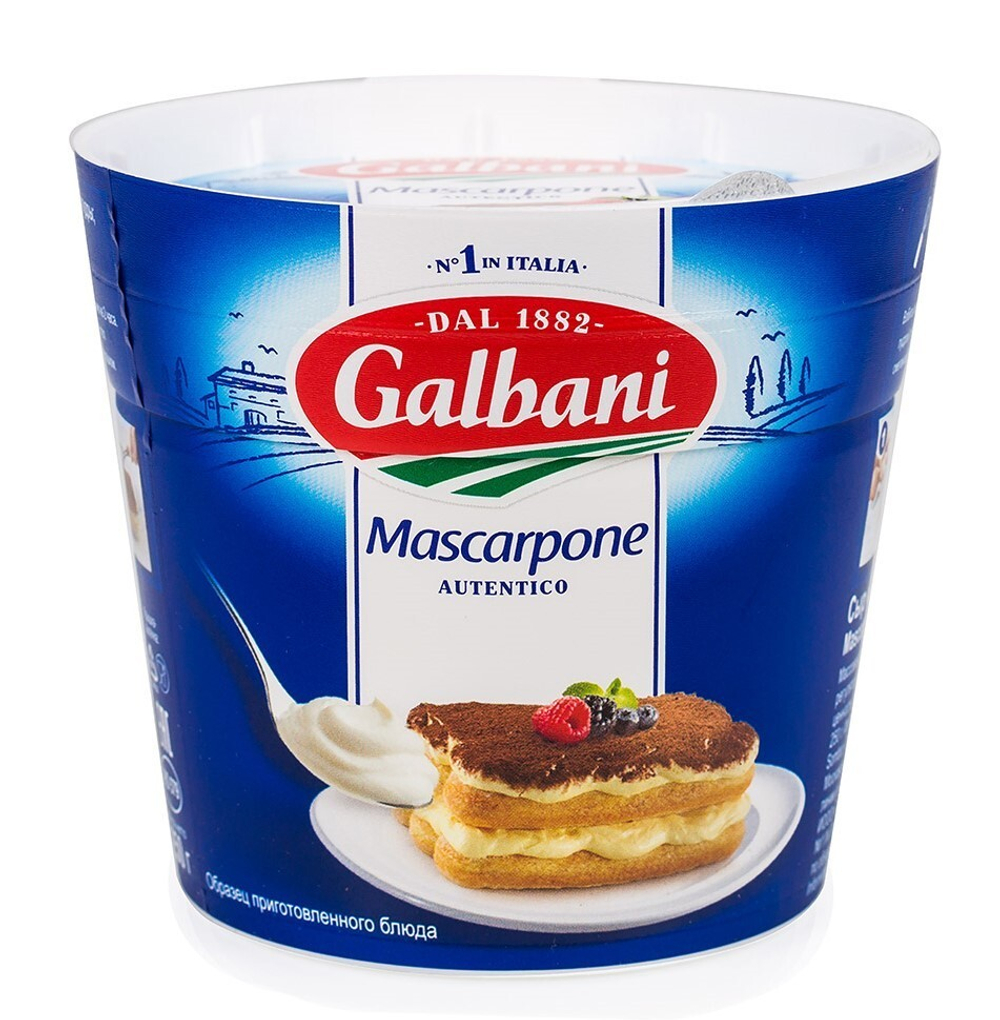 Сыр Маскарпоне "GALBANI 80%" (500гр/упак)