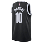 Футболка Nike Dri-FIT NBA Swingman Brooklyn Nets Icon Edition 2022/23 Ben Simmons T-shirt Black