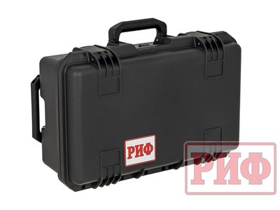 Кейс защитный ударопрочный РИФ 551x358x226 мм на колесах с телескопической ручкой IP67