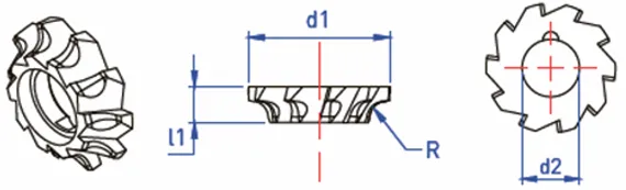 Радиусная головка Karnasch BTR4-06