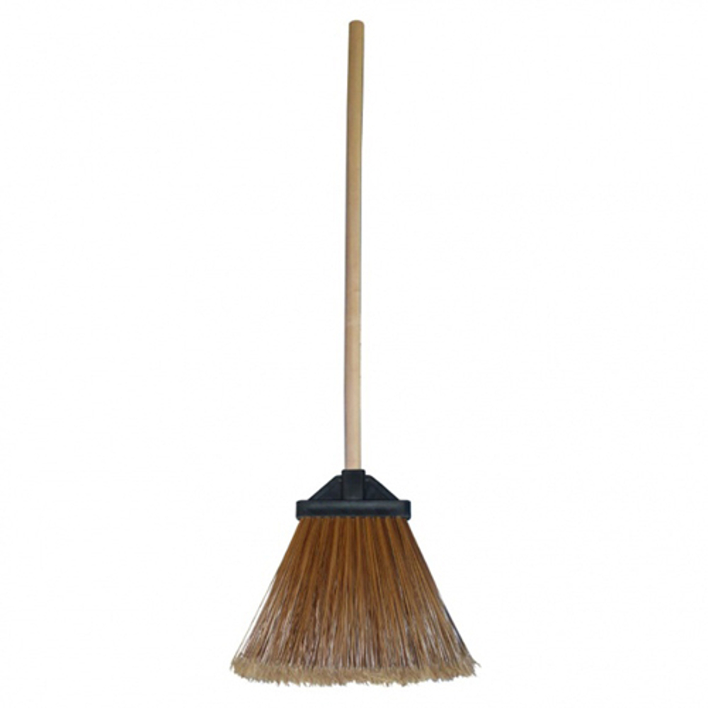 Метла "Сурская" "ГЕРДА" пластиковая ПЛОСКАЯ с черенком г.Пенза