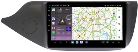 Магнитола для KIA Ceed 2 (JD) 2012-2018 (рамка матовая) - Kuberg QLed, Android 13, TS20, CarPlay, SIM-слот