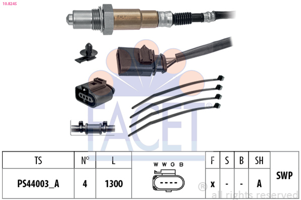 FACET - 108245-FAC - Oxygen Sensor