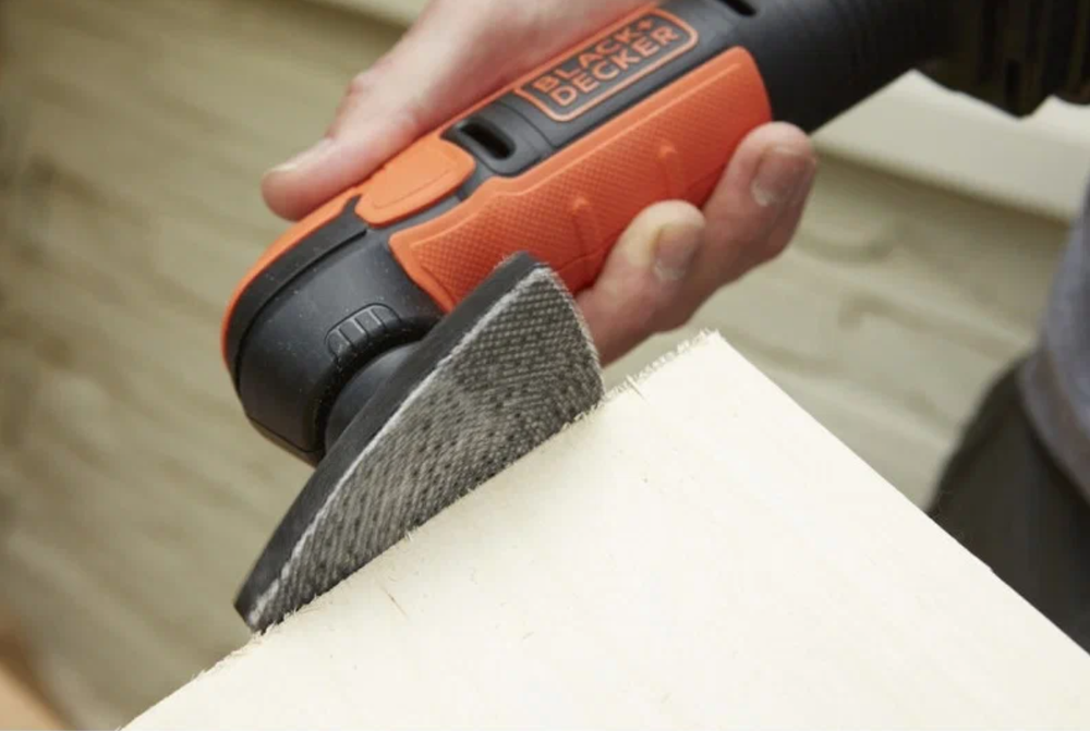 Аккумуляторная дельташлифмашина BLACK+DECKER BDCDS12N, без аккумулятора