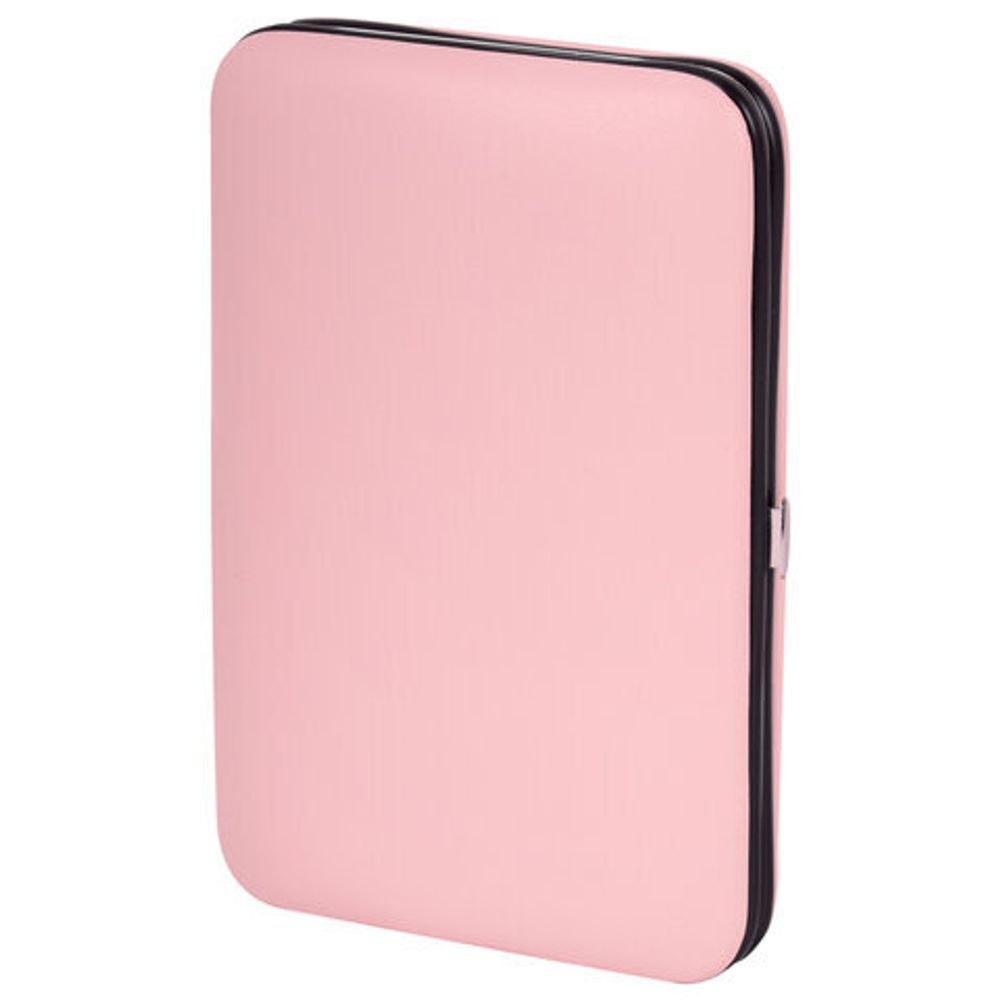 Универсальный набор для маникюра и педикюра 18 в 1 в футляре, STANDARD, розовый, WBZ, 609488