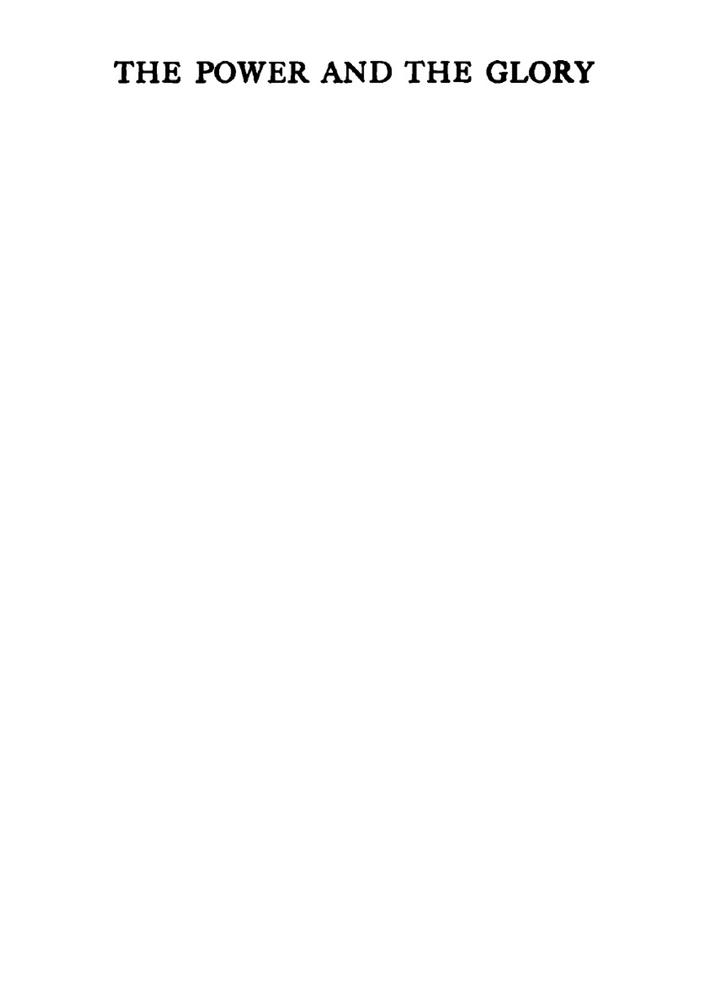 The Power and the Glory | Grace MacGowan Cooke