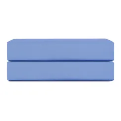 Простыня на резинке из премиального сатина сиреневого цвета из коллекции essential, 160х200х30 см