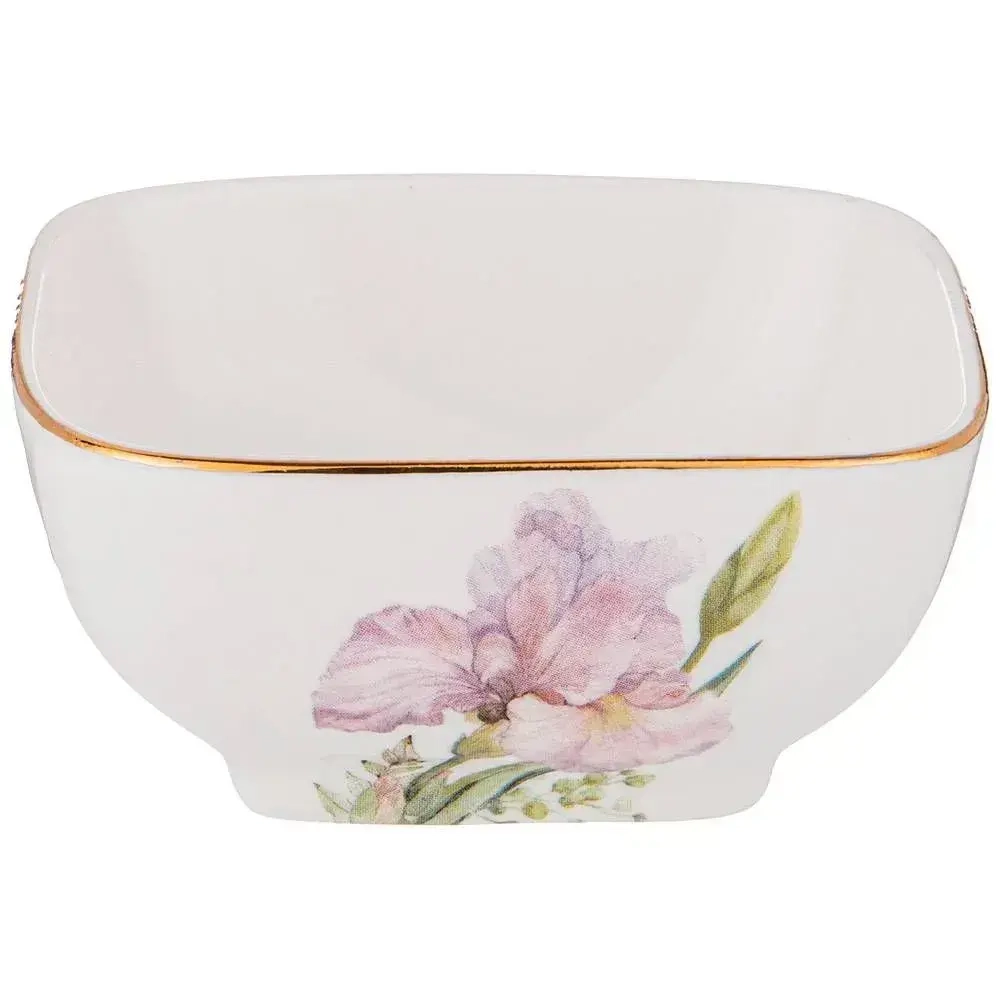 Салатник квадратный lefard irises 8*4см 100 мл