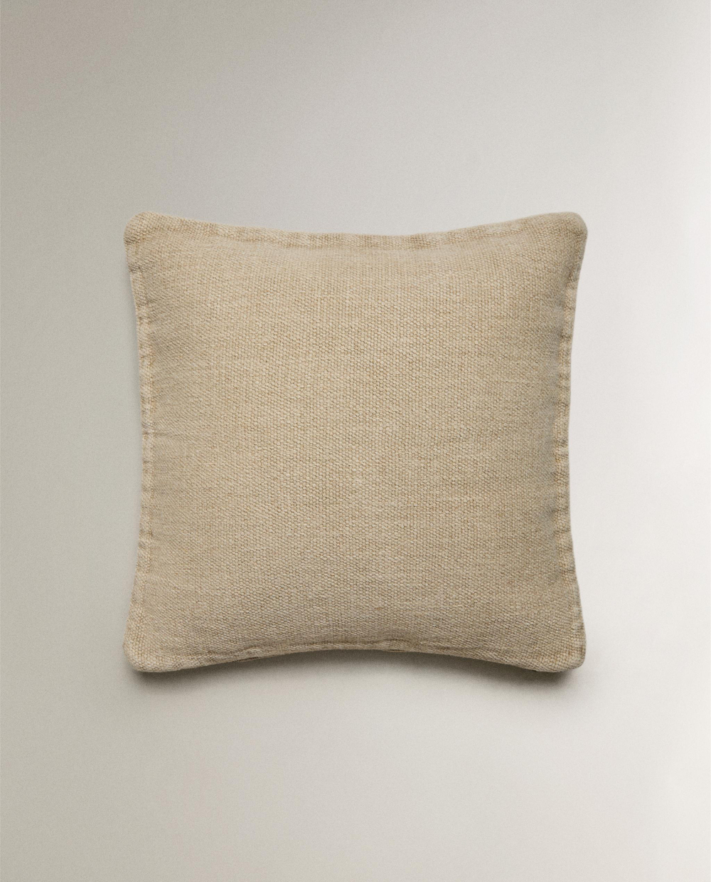 Zara Home наволочка декоративная из льна, бежевый · 6366/008