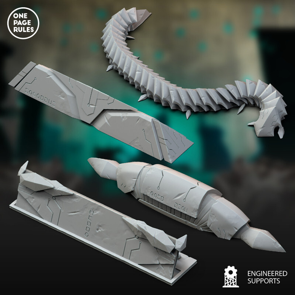 Xenos Armies Necrons террейн баррикады 1 шт. миниатюра для dnd, днд, pathfinder, фентези, Настольная игра, НРИ, Варгейм, РПГ