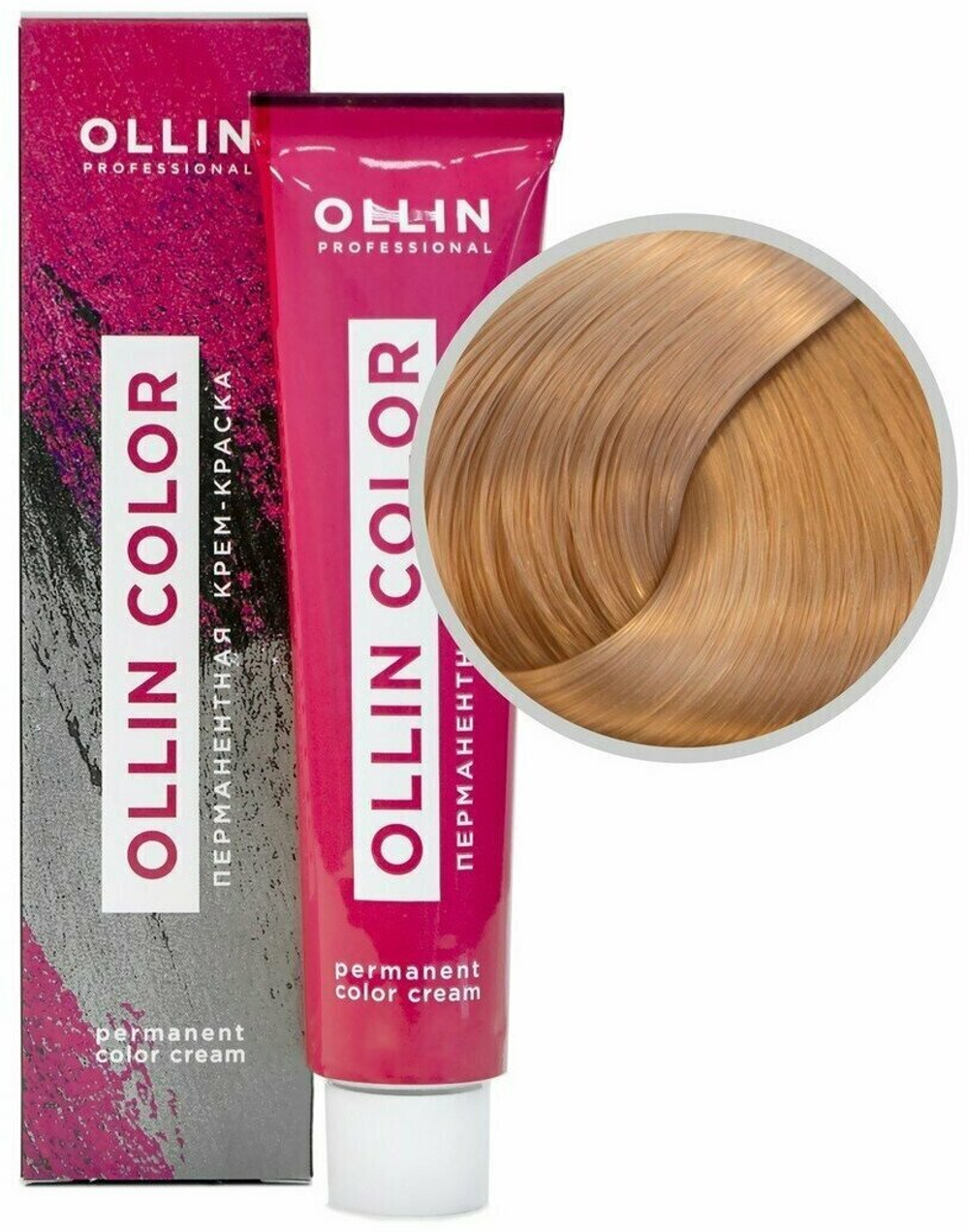 OLLIN COLOR 9/73 блондин коричнево-золотистый 60мл Перманентная крем-краска для волос
