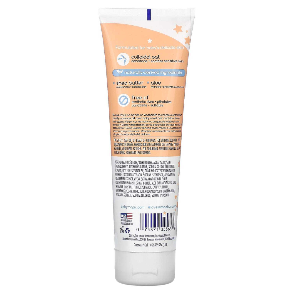 Baby Magic, Delicate Wash, цветы миндаля, 254 мл (8,6 жидк. унц.)