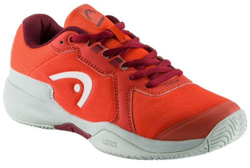 Детские теннисные кроссовки Head Sprint 3.5 - orange/dark red