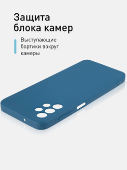Чехол ROSCO для Samsung Galaxy A13 оптом (арт. SS-A13-COLOURFUL-BLUE)