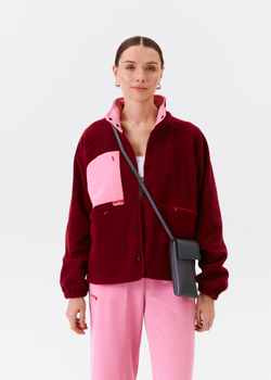 Куртка медицинская женская Аттакай, бордо