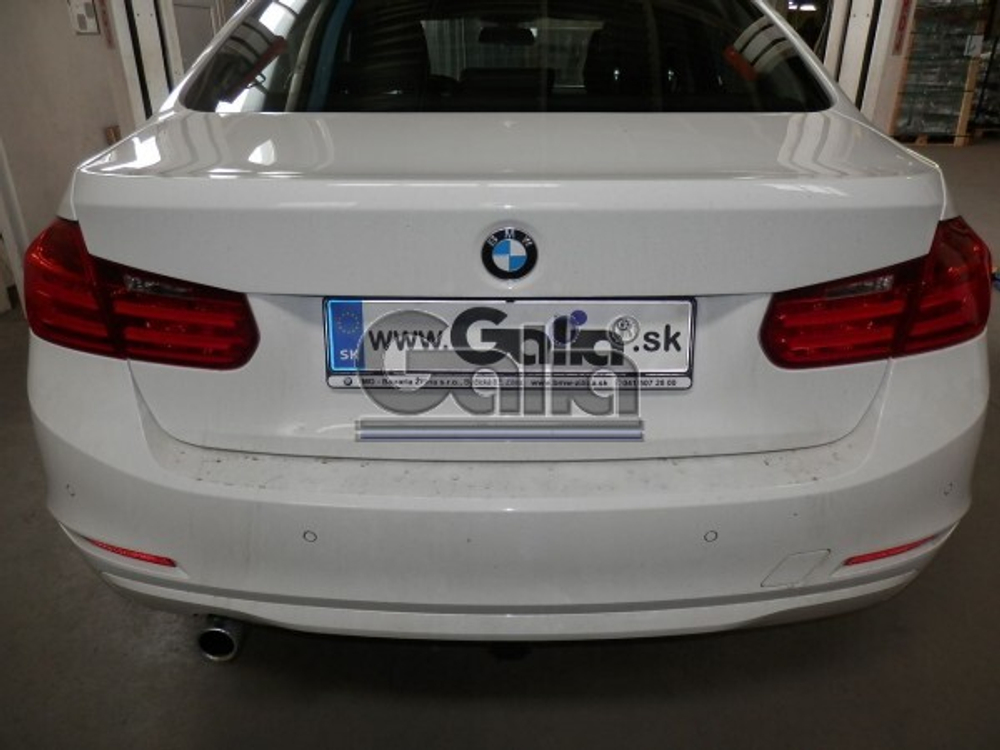 Фаркоп оцинкованный Galia B021C для BMW 3-Series 2011- седан/универсал, BMW 1-Series 2011-, (паспорт и сертификат в комплекте)(без электрики)