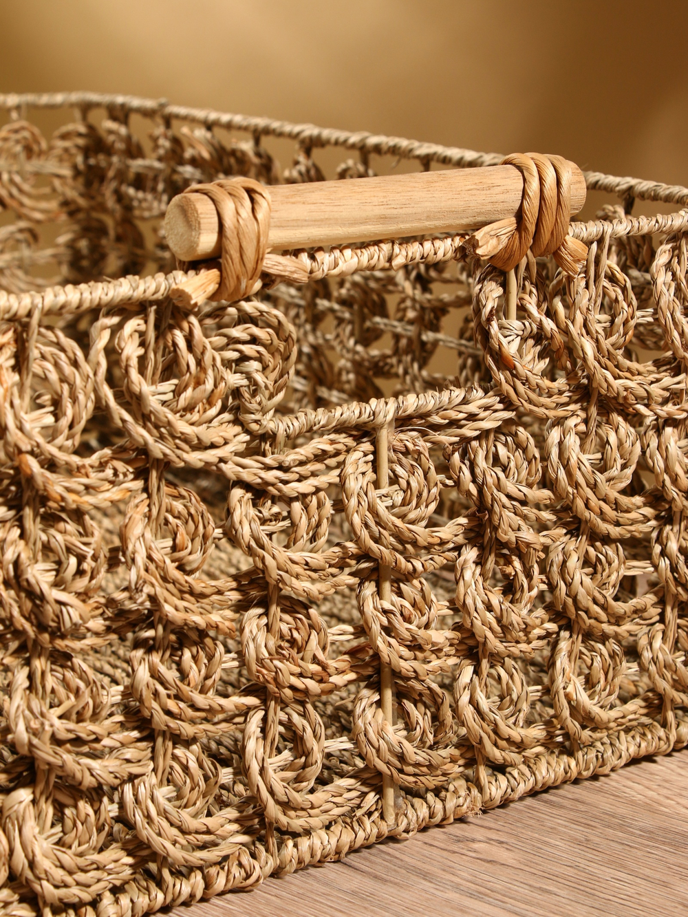 Корзина плетеная 46х31х20 см, сиграсс