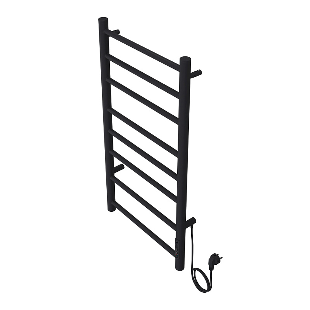 Полотенцесушитель электр. Azario Parma 43.2х80, Черный