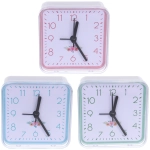 Будильник «Глори» 7,5*7,5*3см, микс цветов