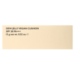 Amuse, Dew Jelly, веганский кушон, SPF 38 PA +++, 01 Soonsoo, 15 г (0,52 унции)