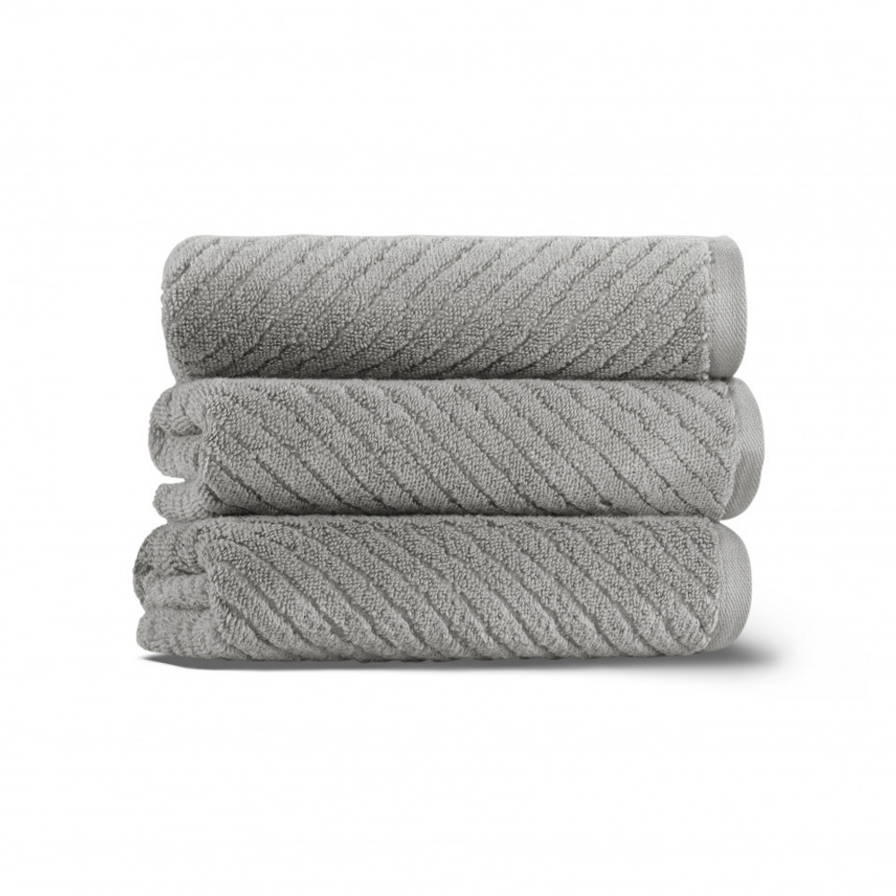 Полотенце Casual Avenue Chevron carbon серый металлик