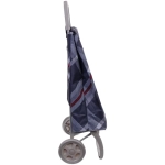 Тележка хозяйственная с сумкой (93*40*30см, колеса 15см,грузоподъемность до 40 кг) синяя