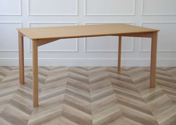 Стол обеденный Сross 160*90 см (натуральный дуб)