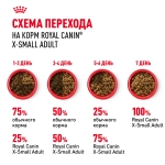 Корм Royal Canin X-Small Adult для собак миниатюрных размеров от 10 месяцев до 8 лет 0.5кг