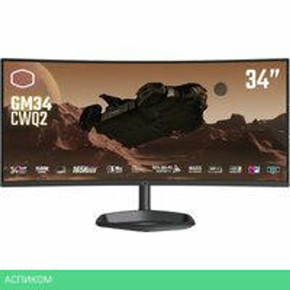 Игровой монитор Cooler Master GM34-CWQ2