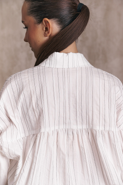 Рубашка RUFFLE, белая