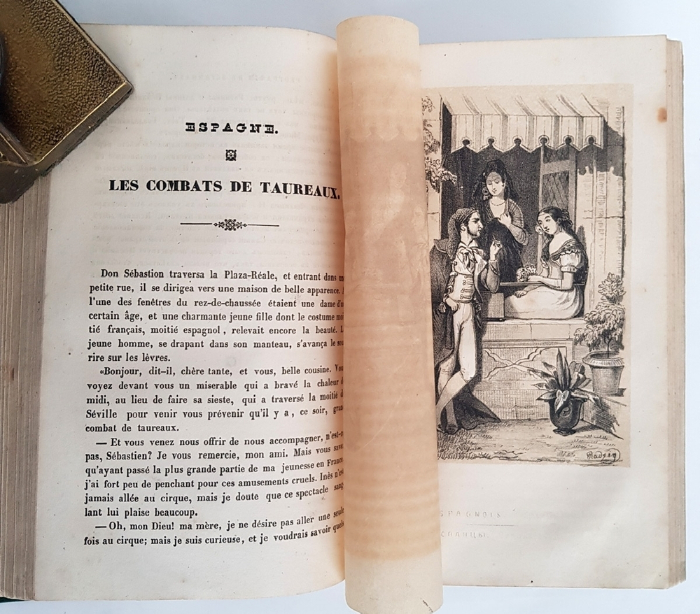 "География в эстампах, с повестями и картинами по предметам географии". Шарль Эжен Ришом и Альфред Вангольд. 1846г.