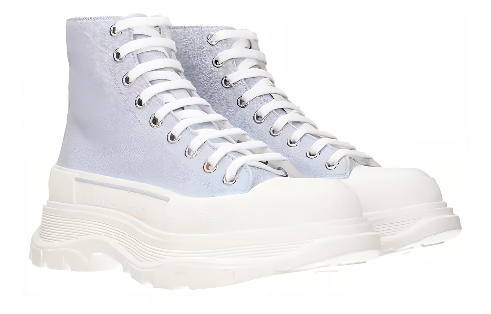 Alexander McQueen Tread Slick Boot "Blue" Women"s