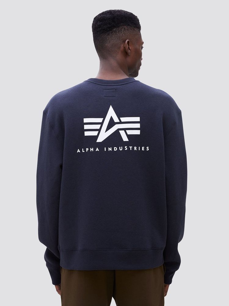 Свитшот Alpha Industries Small Logo Sweatshirt Синий