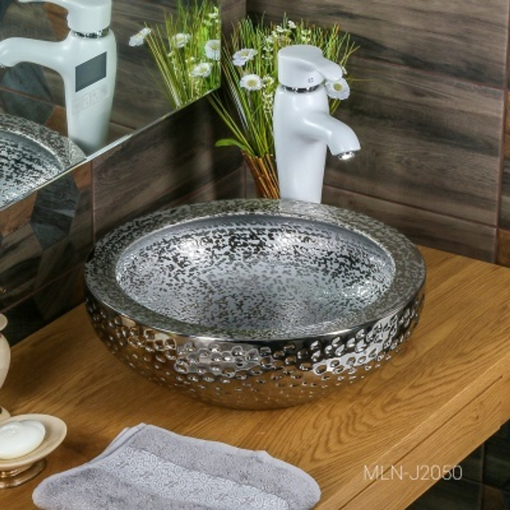 Раковина MELANA MLN-J2050 (серебро)