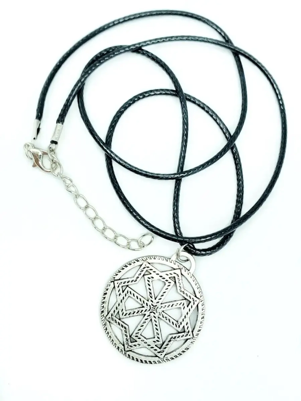 Защитный магический славянский кулон оберег Молвинец сталь